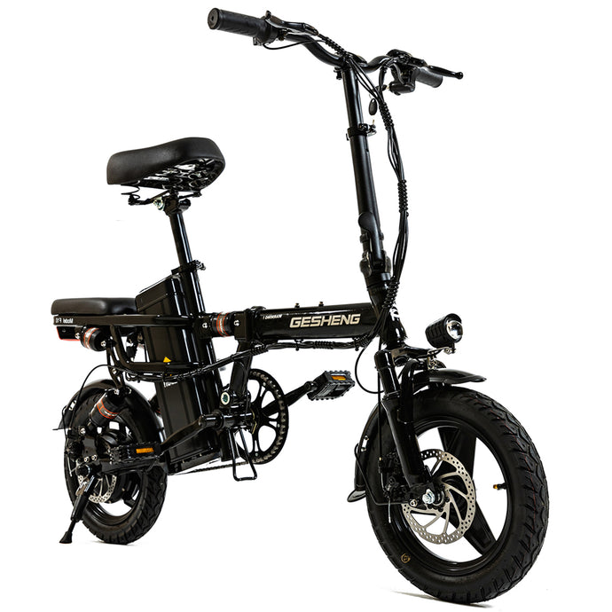 Polarna F10 14“ Electric Bike Foldable With 400W Motor 48V 17.5Ah Battery Luxury 10 suspension system