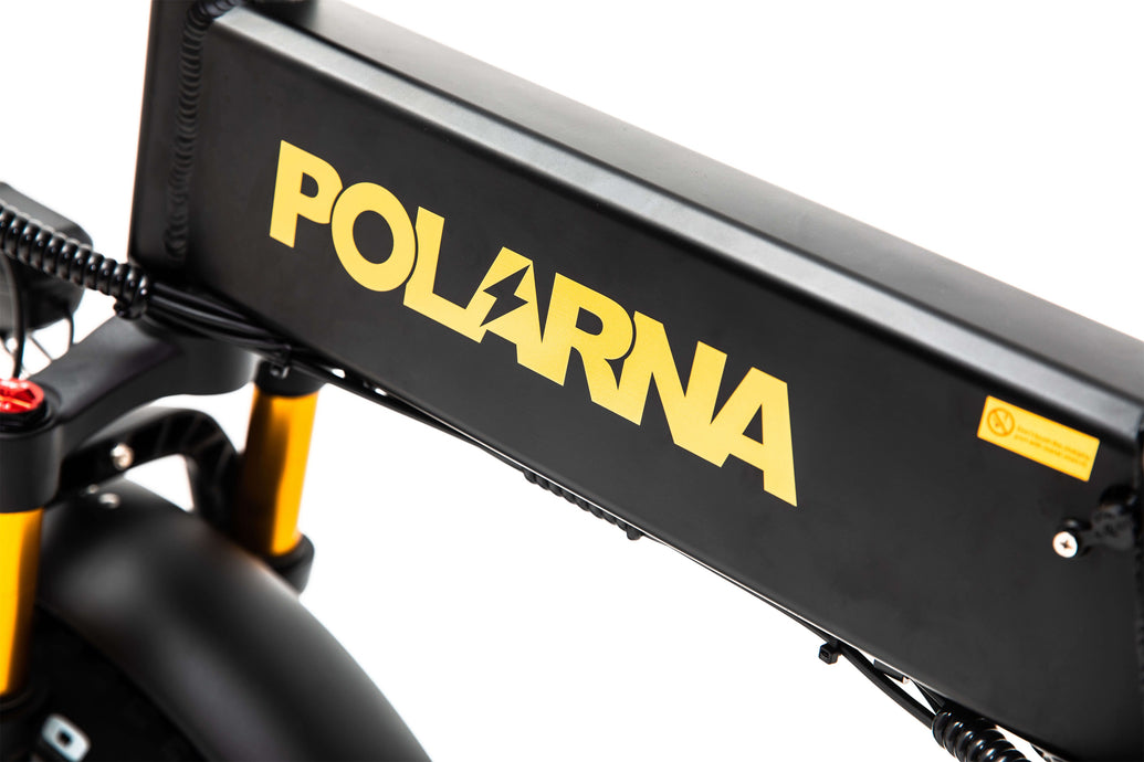 Polarna M6 20“ Fat Tire Foldable Electric Bike With 1000W Motor 48V 17.5Ah Samsung Battery  hydraulic Fork