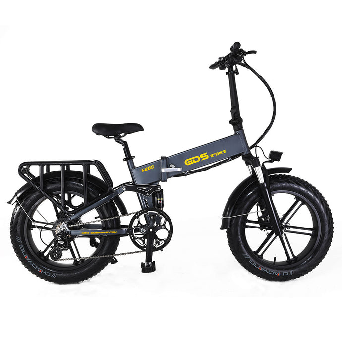 Polarna M4 20“ Electric Mountain Bike Foldable With 750W Motor 48V 14Ah Battery Pneumatic Fork